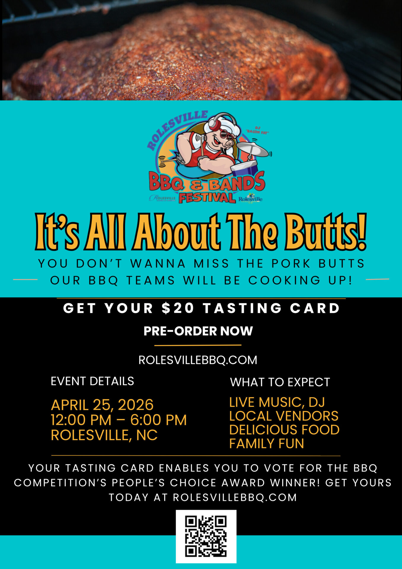 Tasting Card Flyer